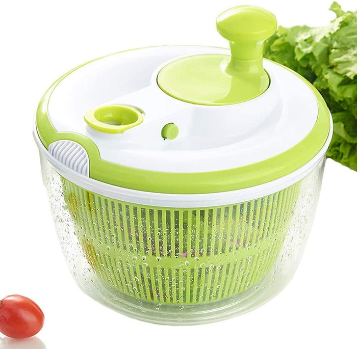 Single Serve Small Salad Spinner - Mini Prep Lettuce Spinner and Dryer With  Measuring Cup - Collander with Fruit and Vegetable Washing Basket Bowl 